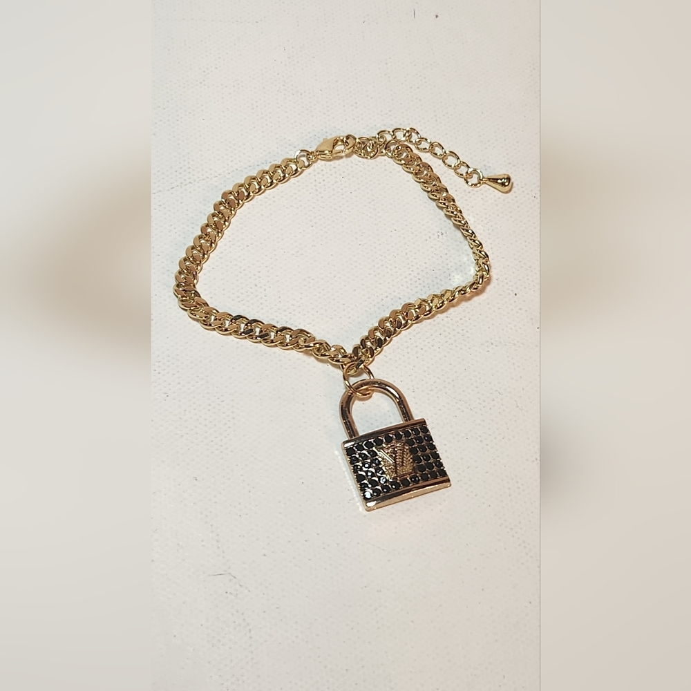 Louis Vuitton zipper pull bracelet